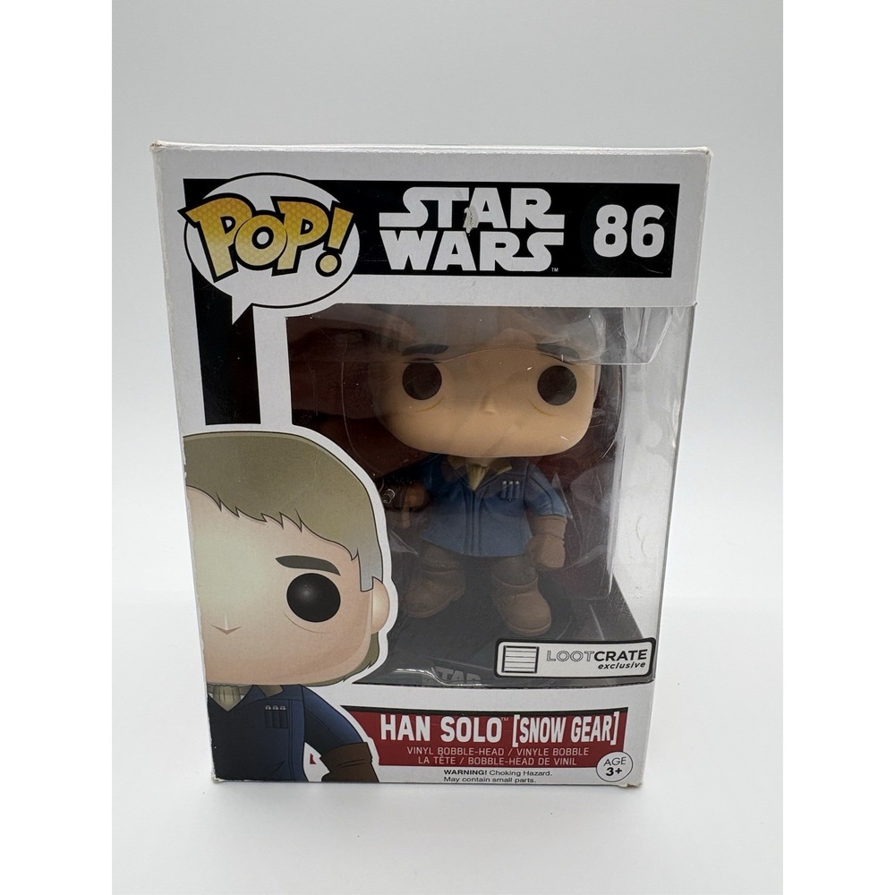 Funko Pop! Han Solo Snow Gear #86 Star Wars Loot Crate Exclusive